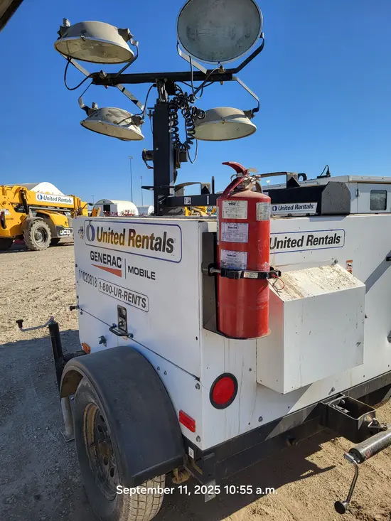 2019 Generac MLT5080KV Portable Light Tower