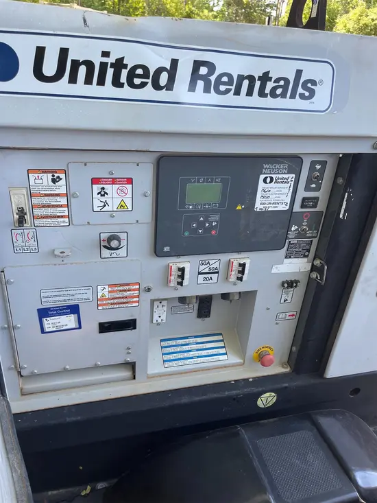 2017 Wacker Neuson G 25 Diesel Generator