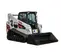 White and black and red BOBCAT 3,400 lb. Compact Track Loader