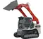 Red, white and black Takeuchi 2,900 lb. high flow Compact Track Loader