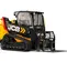 Yellow and black JCB 3,600 lb. Compact Track Loader with a Telescopic Boom