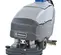 Gray nilfisk walkbehind floor scrubber