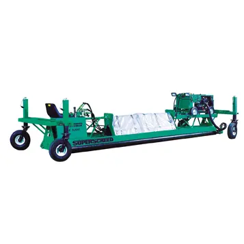green Whiteman screed machine