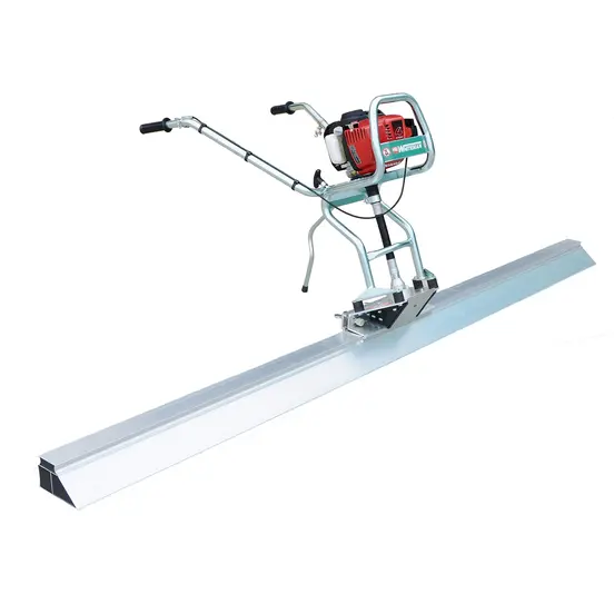 Silver and red WACKER Concrete Vibratory Screed