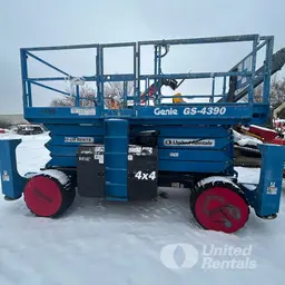 2017 Genie GS-4390 RT Rough Terrain Scissor Lift