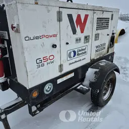 2023 Wacker Neuson G50 T4F 600V Diesel Generator