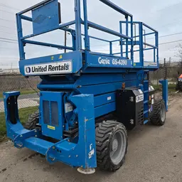 2016 Genie GS-4390 RT Rough Terrain Scissor Lift
